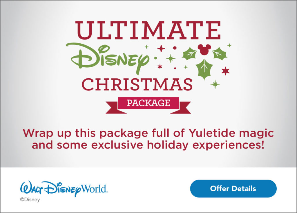 The Ultimate Disney Christmas Package 2019 Alaska to Mickey